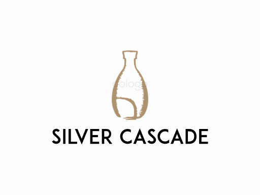 Silver Cascade桶装啤酒Logo标志设计