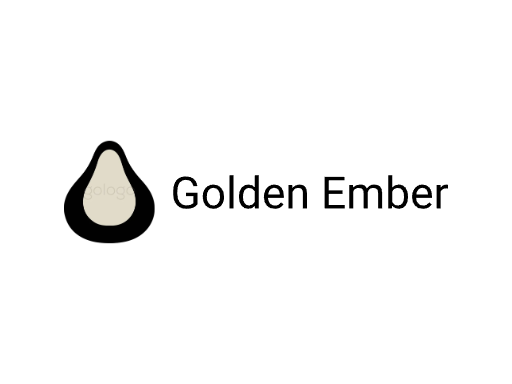 Golden Ember无醇啤酒Logo标志设计