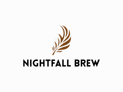 Nightfall Brew麦芽啤酒Logo标志设计