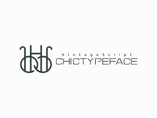 ChicTypeface文字Logo标志设计