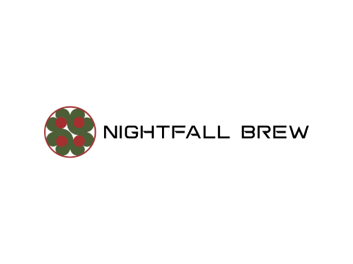 Nightfall Brew麦芽啤酒Logo标志设计