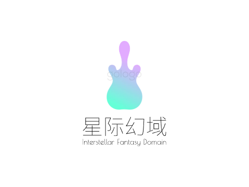 星际幻域科幻Logo标志设计