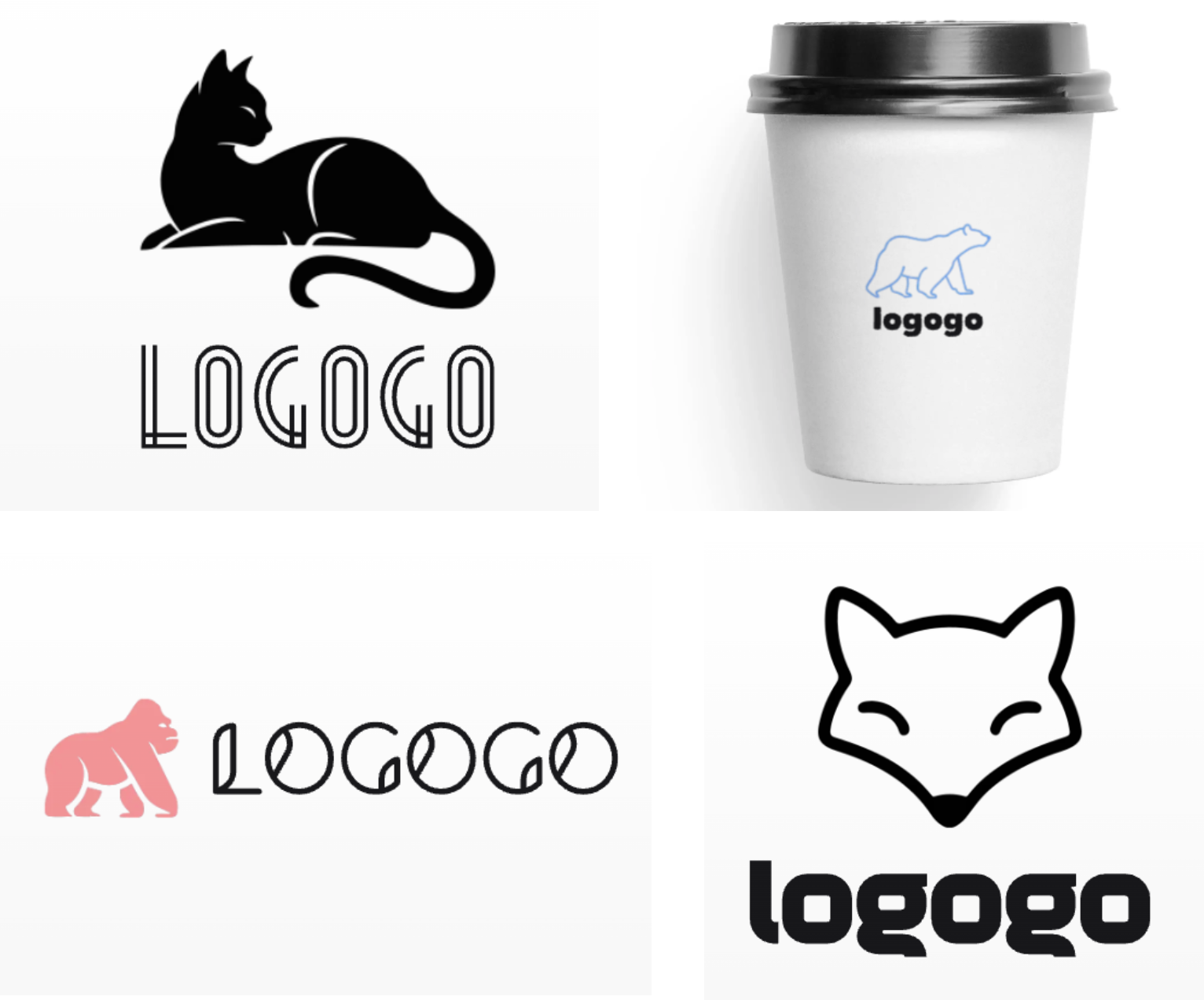 logogo生成的动物图标logo案例