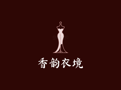 香韵衣境logo头像设计