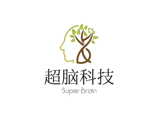 超脑科技Logo标志设计