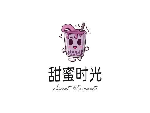 甜蜜时光Logo标志设计