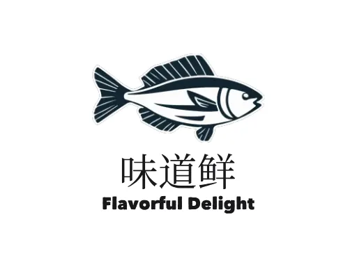 味道鲜LOGO图标设计