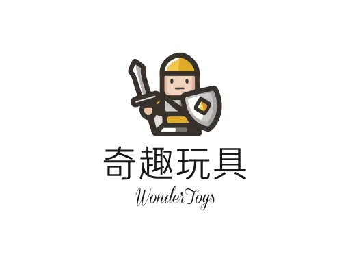 奇趣玩具Logo标志设计