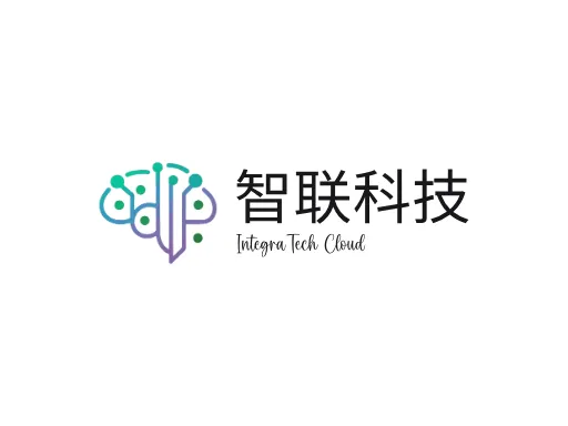 智联科技店铺logo头像设计