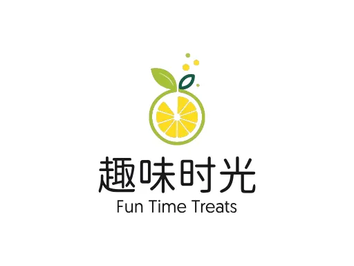 趣味时光Logo标志设计