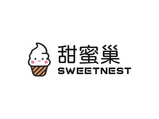 甜蜜巢品牌logo设计