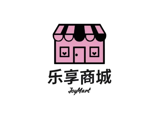 乐享商城Logo标志设计