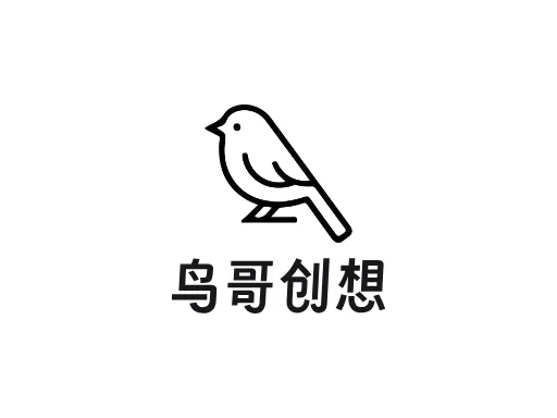 鸟哥创想Logo标志设计