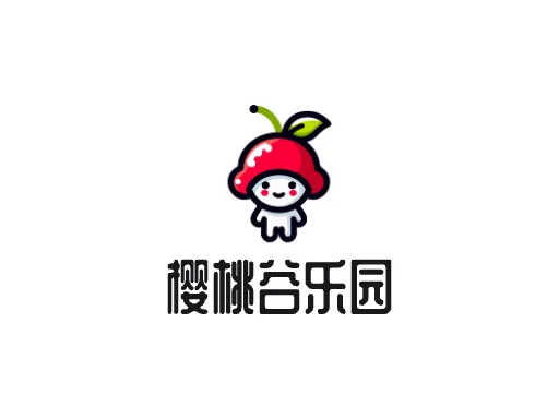 樱桃谷乐园Logo标志设计