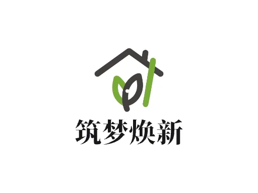 筑梦焕新品牌logo设计