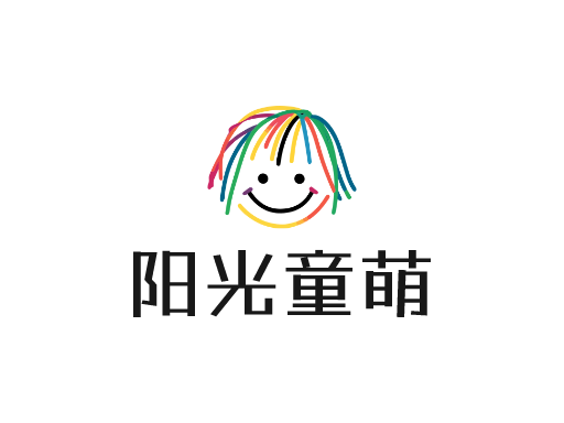 阳光童萌LOGO图标设计