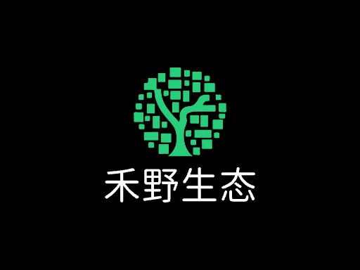 禾野生态Logo标志设计