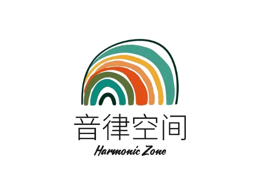 音律空间Logo标志设计