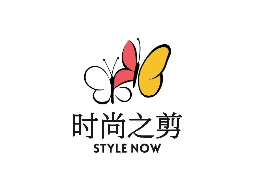 时尚之剪店铺logo头像设计