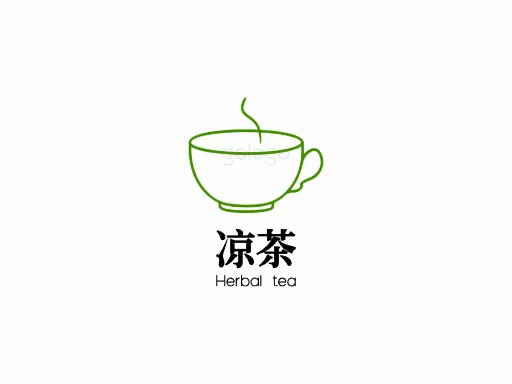 凉茶Logo标志设计