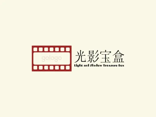 光影宝盒Logo标志设计