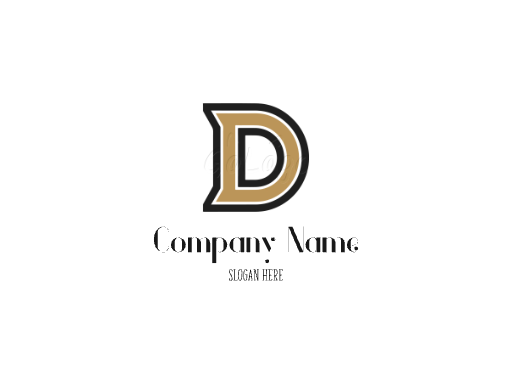 字母 D Logo设计案例