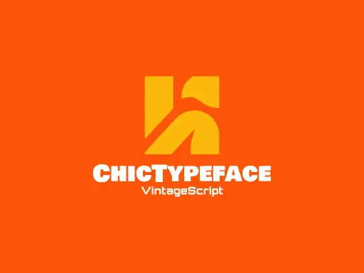 ChicTypeface店铺logo设计