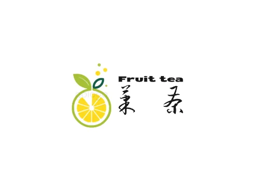 果茶公司logo设计