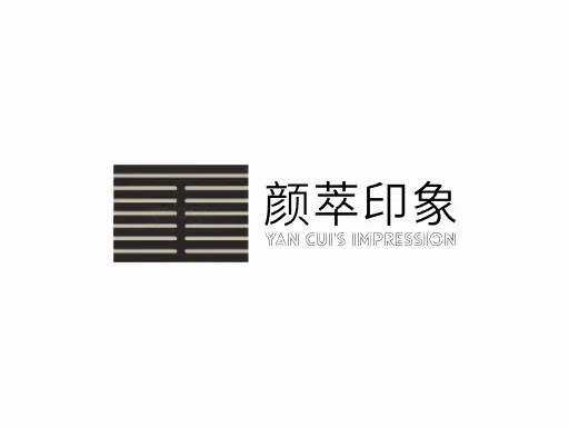 颜萃印象Logo标志设计