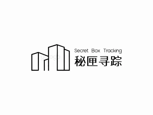 秘匣寻踪店铺logo头像设计