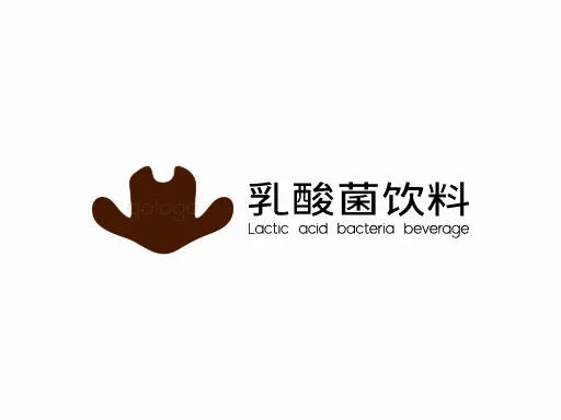 乳酸菌饮料门店logo设计