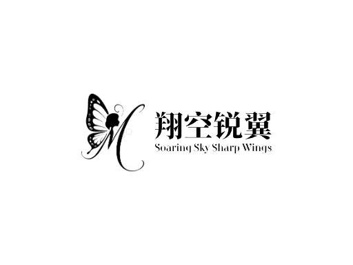 翔空锐翼Logo标志设计