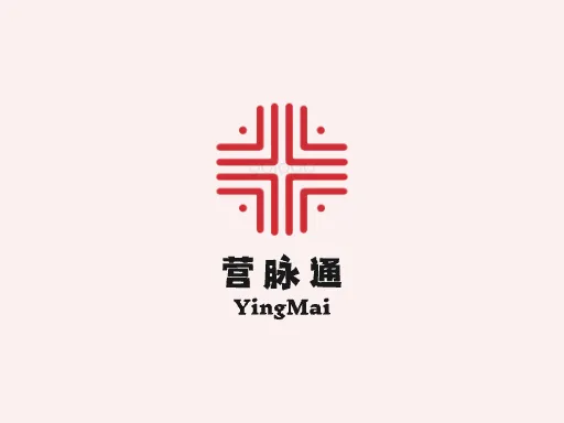 营脉通店铺logo设计