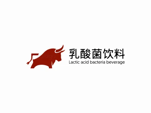 乳酸菌饮料店铺标志设计