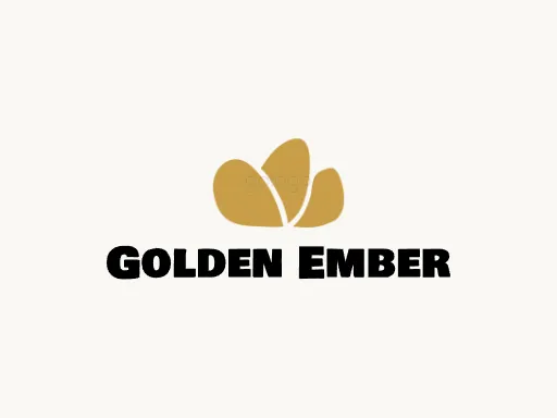 Golden Ember店铺logo设计