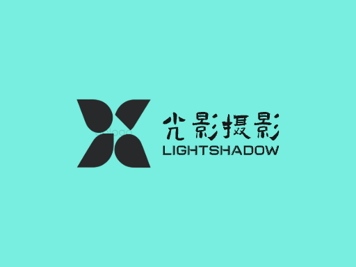 光影摄影品牌logo设计