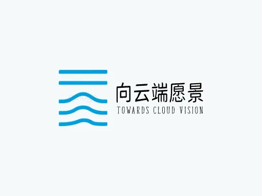 向云端愿景店铺logo设计