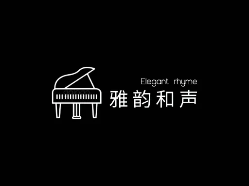 雅韵和声Logo标志设计