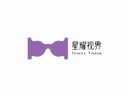 星耀视界Logo标志设计