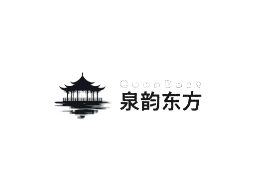 泉韵东方Logo标志设计