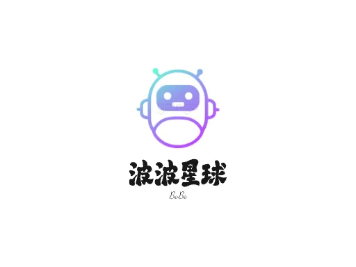 波波星球Logo标志设计