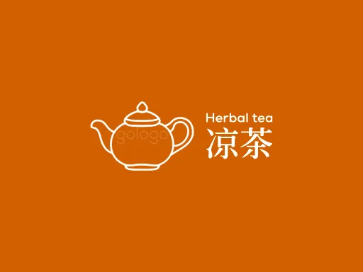 凉茶店铺logo头像设计