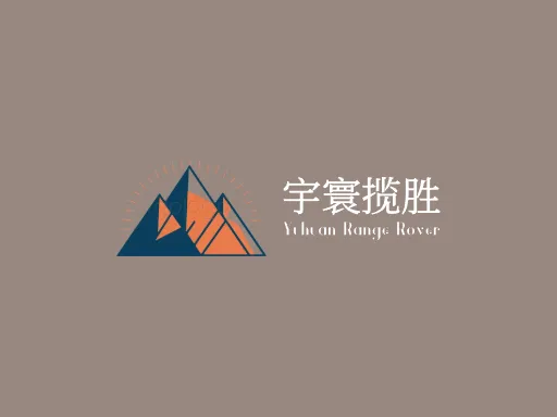 宇寰揽胜店铺logo设计