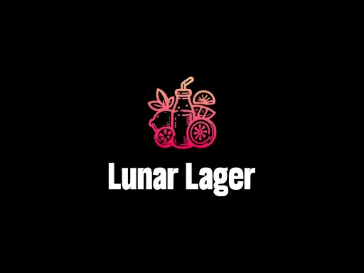 Lunar Lager店铺logo设计