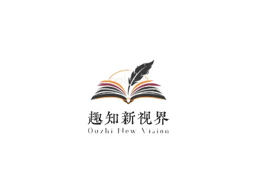 趣知新视界logo设计