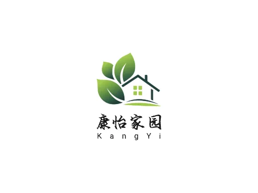 康怡家园logo设计