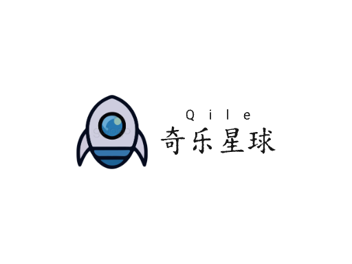 奇乐星球logo设计