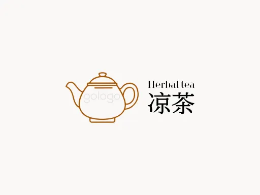 凉茶Logo标志设计