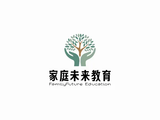 家庭未来教育Logo标志设计