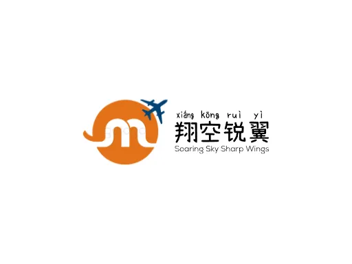 翔空锐翼品牌logo设计